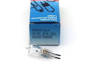OSRAM HLX 64265 HLX64265 6V 30W G4 instrument bulb microscope lamp optics light - Picture 1 of 6