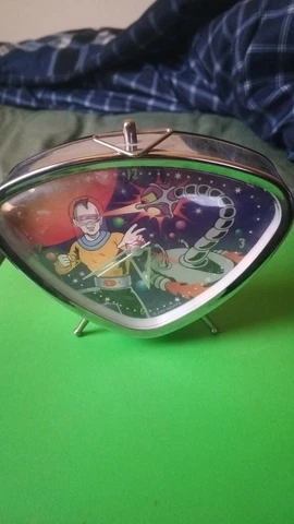 Science Fiction Alarm Clock Analog Cover