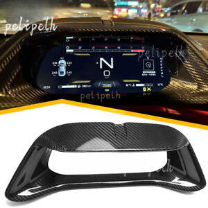 For Lotus Emira Sports Coupe V6 i4 2023-24 Real Carbon Speedometer Cluster Cover