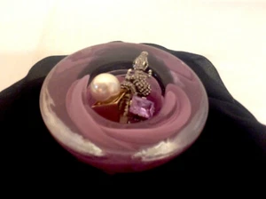 Ciotola in vetro soffiato rosa Kosta Boda PORTA PALLINE - Foto 1 di 11