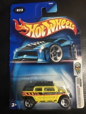 ROCKSTER, Hot Wheels 2004 FIRST EDITION REALISTICS 23/100, Yellow OR5SP wheels - Image 1 of 4