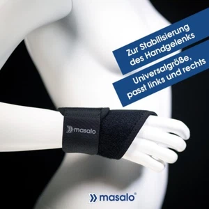 Masalo Handgelenkbandage zur Stabilisierung des Handgelenkes - Bild 1 von 5