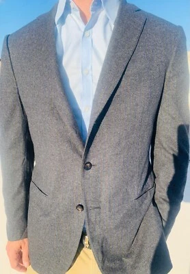 Boglioli Mens Grey Pinstripe Jacket Size 42 UK Made In Italy RRP £500 - Image 1 of 4
