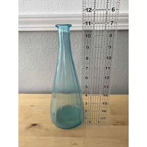 Decantador azul botella vintage Empoli Genie. **TAPÓN FALTANTE** - Imagen 1 de 6