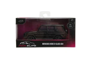 Jada 1:32 Rosa Calzoncillos Mercedes Benz Clase G 4x4 Negro Modelo Diecast Coche 34665 Nuevo - Imagen 1 de 12