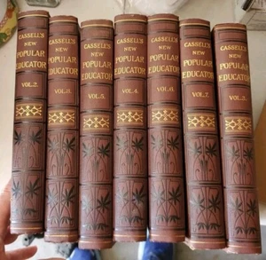 Cassell's New Popular Educator 1890's Vol.2-8 - Foto 1 di 1