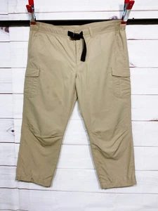 Eddie Bauer Mens Cargo Pants Size 2XL Beige Mid-Rise Pockets 100% Nylon - Picture 1 of 8