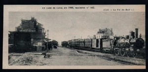 1964  --  VAPEUR EN GARE DE LAVAL EN 1906  T076 - Picture 1 of 1