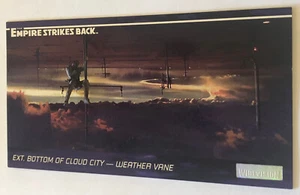 Empire Strikes Back Widevision Trading Card 1995 #130 Bottom Of Cloud City - Foto 1 di 2