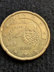 Spain 20 Euro Cents 1999-M XF - Picture 1 of 2
