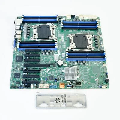 Supermicro X10DRH-i Dual Intel XEON E5-2600v3/v4 LGA2011-v3 E-ATX Motherboard - Image 1 of 2