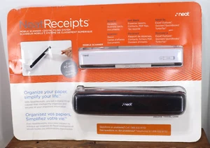Neat Receipts Mobile Scanner w/ Case Digital Filing System, PC Only NEW in O/P - Picture 1 of 5