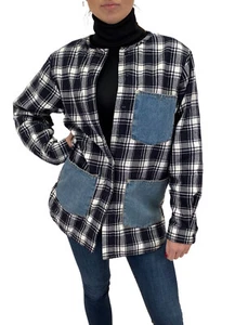 Diesel Women's G-Gabri Long Jacket Work Jacket - Picture 1 of 5