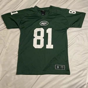 New York Jets Jersey Youth Large Green Football NFL Dustin Keller #81 Fan - Picture 1 of 6