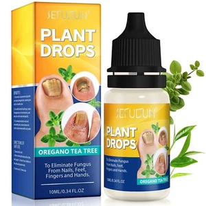 Natural Plant Drops for Nails Care Tea Tree and Oregano Oil fo Toenail Nail Care - Picture 1 of 5