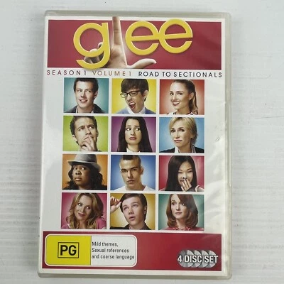 Glee DVD Season 1 Volume 1 Road to Sectionals 4 Disc Set R4 - Image 1 of 4