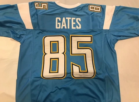 UNSIGNED Antonio Gates #85 Sewn Stitched Jersey Size XL Cover