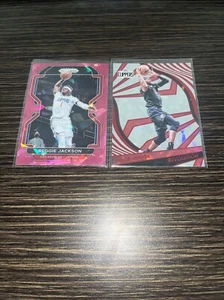 Reggie Jackson 2x Karten Lot (2021-22, Prizm)  - Bild 1 von 2