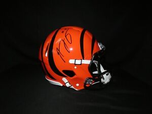 A.J. Green Signed Cincinnati Bengals FS Authentic Helmet Beckett witnessed