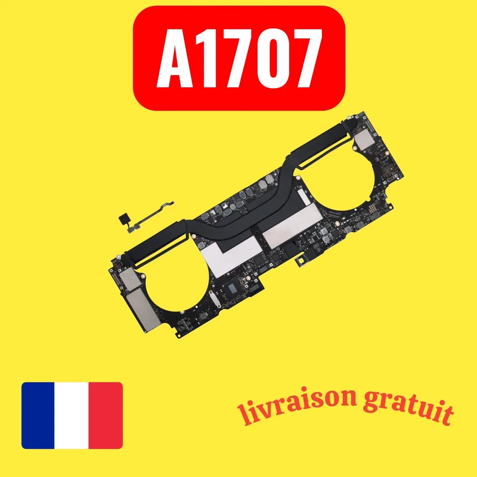Carte mère MacBook Pro 15" A1707 2017 i7 FONTIONNELLE - Photo 1/1