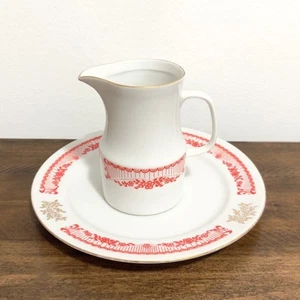 Juego de crema y platillo vintage: Bohemia, checo, Orión - hecho en Checoslovaquia - Imagen 1 de 6