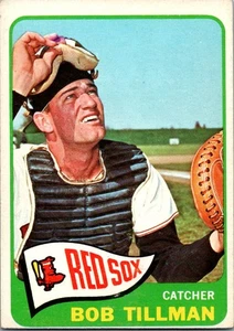 Bob Tillman 1965 Topps #222 Medias Rojas de Boston - Imagen 1 de 2
