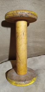 Antike Vintage Holzspule Spule Textil Industrie Nähspindel 7,5 Zoll ~ - Bild 1 von 9
