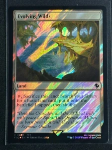 Magic MTG Final Fantasy Collector's Commander Surge Foil Evolving Wilds SP FFX - Picture 1 of 2