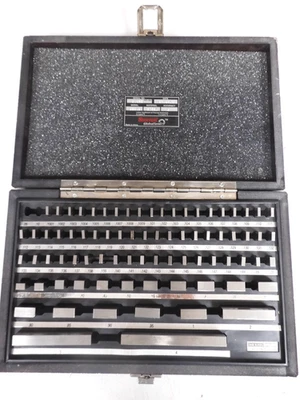 Starrett Global - RS81AB - Steel, English, Gr. B Gage Block Set - 81 pcs - QD18 - Image 1 of 4
