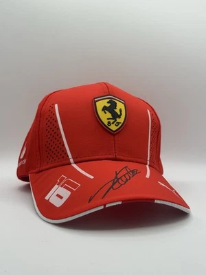 Charles Leclerc Ferrari F1 Signed Replica Hat - Image 1 of 4