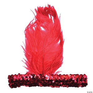 DIADEMA FLAPPER-ROJA - Imagen 1 de 1