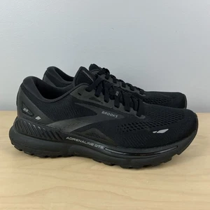 Brooks Damengröße 7,5 B Adrenaline GTS 23 dreifach schwarz sportliche Laufschuhe - Bild 1 von 11