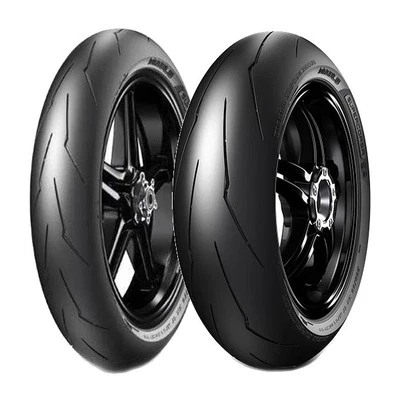 COPPIA GOMME PIRELLI 120/70-17 58W + 180/60-17 75W DIABLO SUPERCORSA V3 SC1 - Immagine 1 di 4