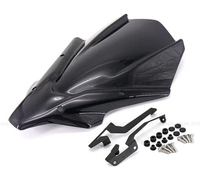 Yamaha MT07 Negro Touring Parabrisas Deflector Mosquitera 2021 - 2024 Foto 1 de 4