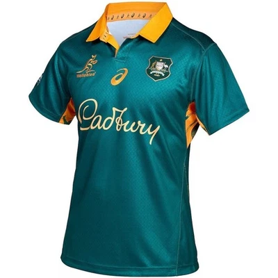 Australia 2025/26 Mens Home Shirt Australian Wallabies Rugby Jersey S-5XL - Image 1 of 4