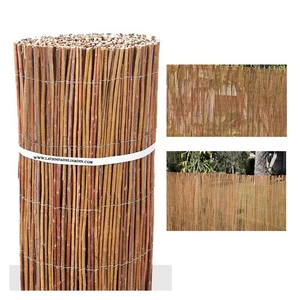 Valla de Mimbre 1x5 metros | Cañizo Jardin natural | Cerramiento de Mimbre 85% O - Imagen 1 de 6