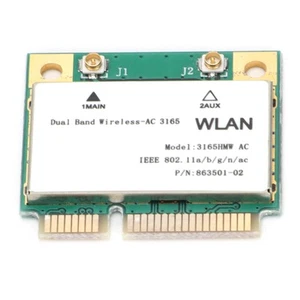 Wireless Card Dual Band 802.11a/b/g/n/ac Mini PCIE Interface Network Computer CB - Afbeelding 1 van 22