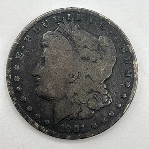 1901-O Morgan Silver Dollar - Picture 1 of 5