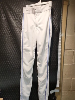 Pantalones de béisbol ALL-STAR adultos de peso pesado tejido poli blanco BSP5AUH (pequeños) Foto 1 de 4