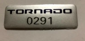 Genuine Ford BA BF Build Number Badge FPV F6 Tornado 0291 - Bild 1 von 1