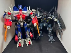 Transformers Revenge of the Fallen ROTF Optimus Prime & Jetfire Leader Complete - Picture 1 of 17