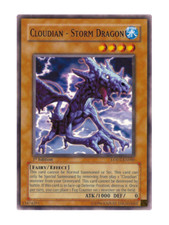 Cloudian Storm Dragon - Mint / Near Mint Condition YUGIOH Card