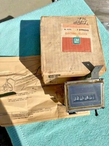 1979-1981 Chevrolet Impala & Caprice NOS Accessory Dash Digital Clock #996242 - Bild 1 von 8
