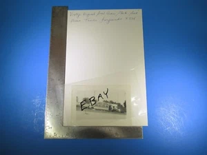 Vintage Original s/w Zirkus Foto Buck Owens Anhänger Jahrmarkt X334 S4951 - Bild 1 von 2