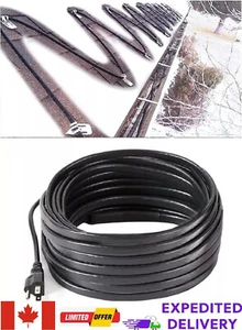 H&G Lifestyles 80ft Roof Snow De-Icing Heat Cable Self-Regulating - Picture 1 of 10