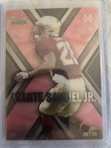 2021 Wild Card Matte Black Rookie X-Plode Asante Samuel Jr. #MXP-23 89/99 - Bild 1 von 2