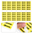  5 Sheets Small Arrow Sticker Gym Stickers Office Label Self-adhesive