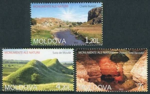 Moldavia 2012 ** Correo Yvert nº 704/706 Patrimonio Natural (3 val.) - Bild 1 von 1