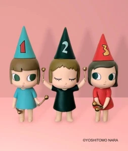 Yoshitomo Nara x How2Work 123 Drumming Girls Figure LammFromm special BOX set - Picture 1 of 12