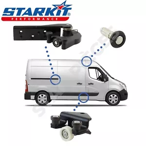 Kit rouleau galet de porte latérale MASTER 3 MOVANO B NV400 95526484 777950673R - Imagen 1 de 7